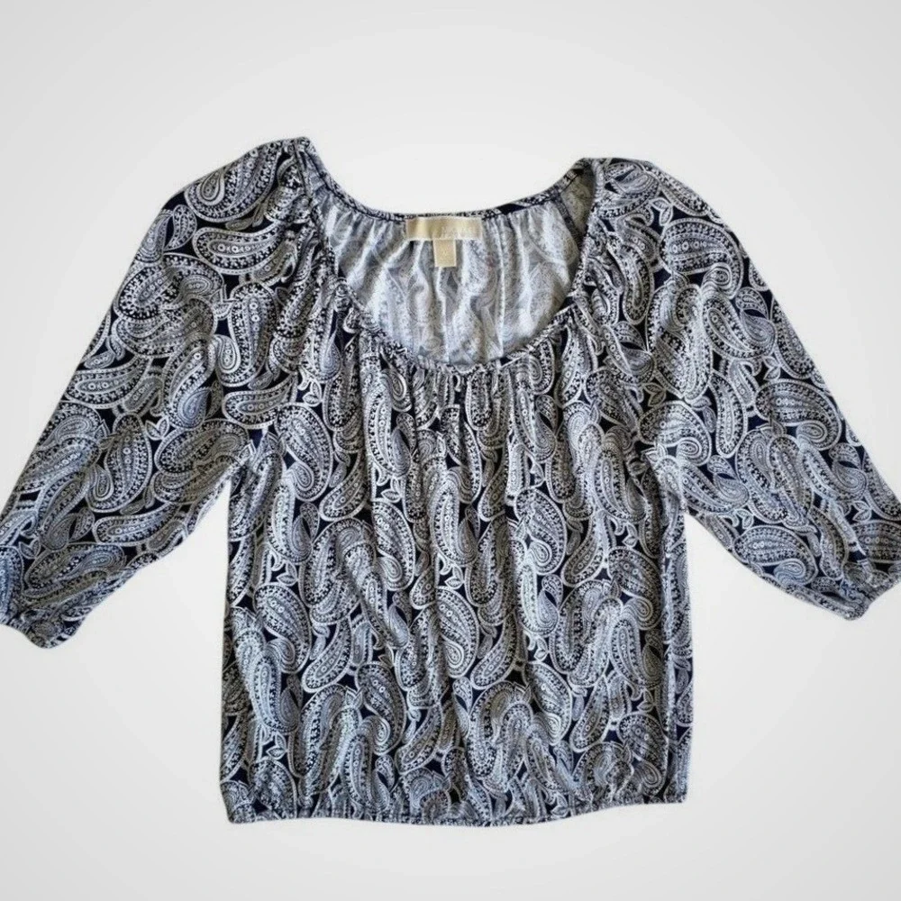 Michael Kors Paisley Print Women's Top‎ Size Medium